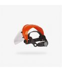 FACE PROTECTOR HOLDER W/RATCHET HARNESS